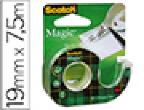 Fita adesiva scotch magic 7,5x19mm em desenrolador , Scotch , 29432 , 0051131592292